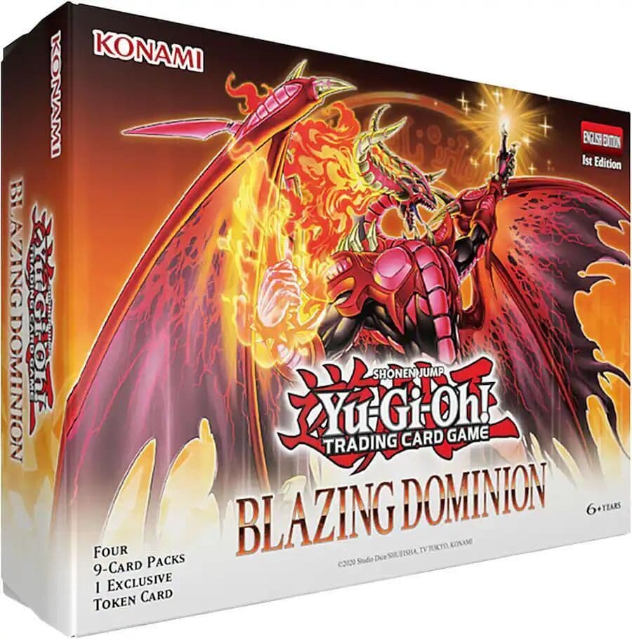 Dominio Abrasador Tuck Box Display 4 boosters