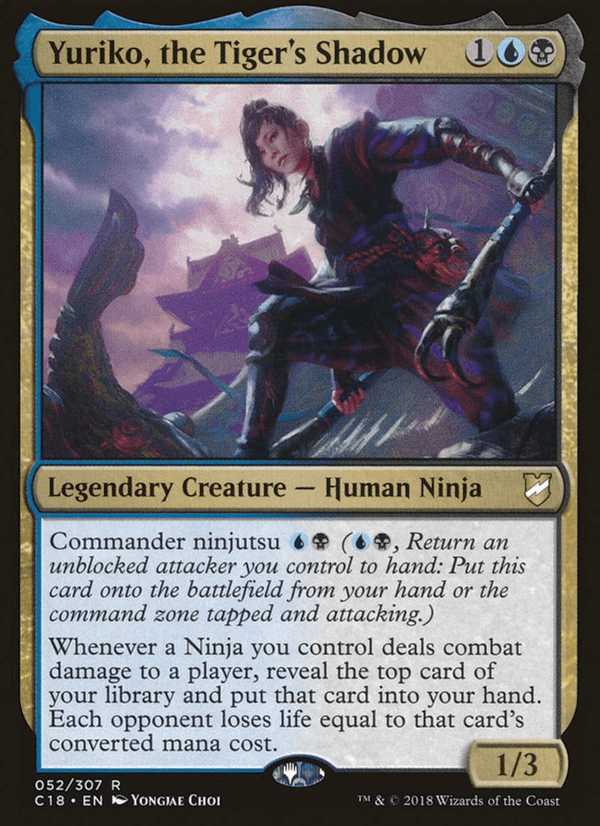 Yuriko, the Tiger's Shadow, carta de Magic: The Gathering