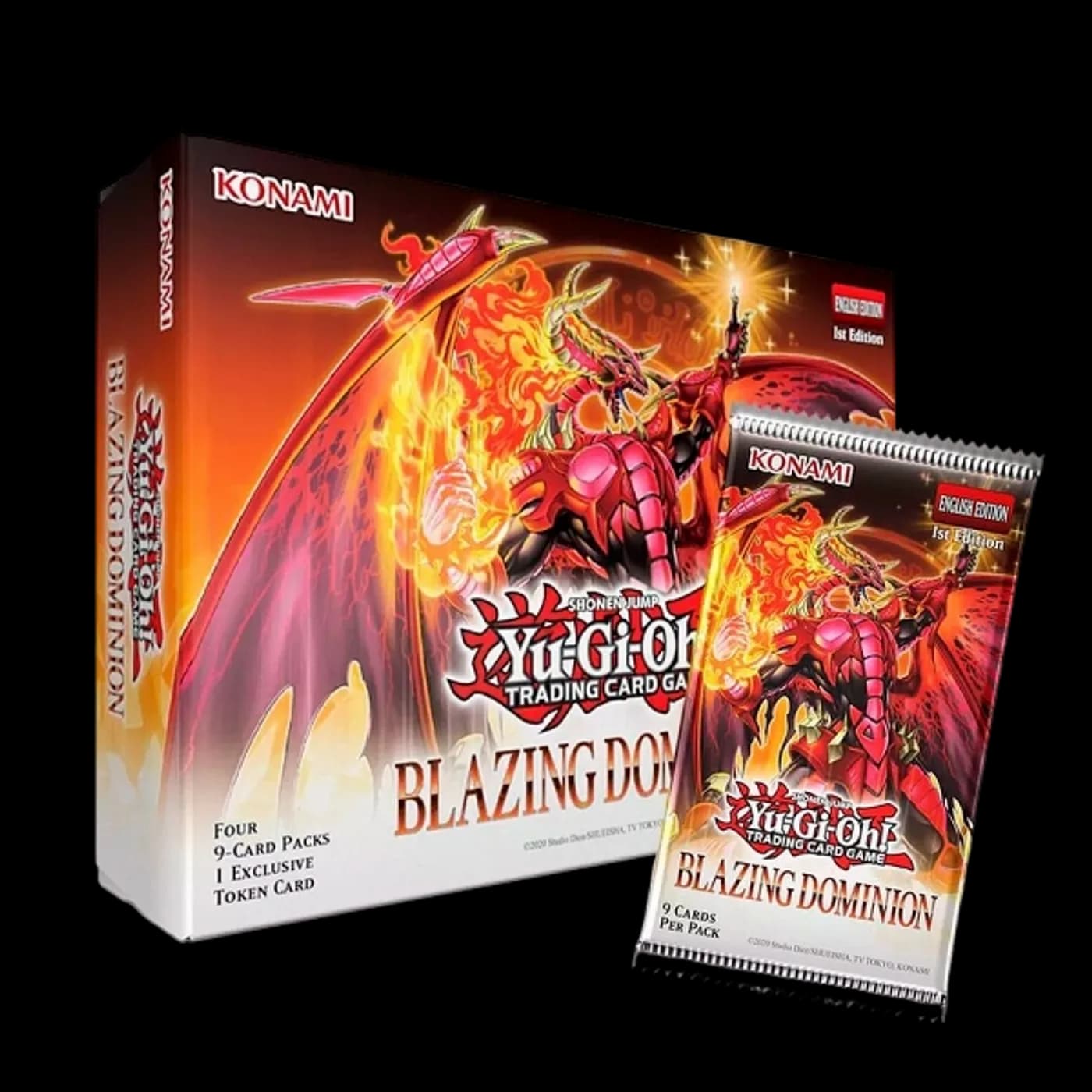Dominio Abrasador Tuck Box Display 4 boosters