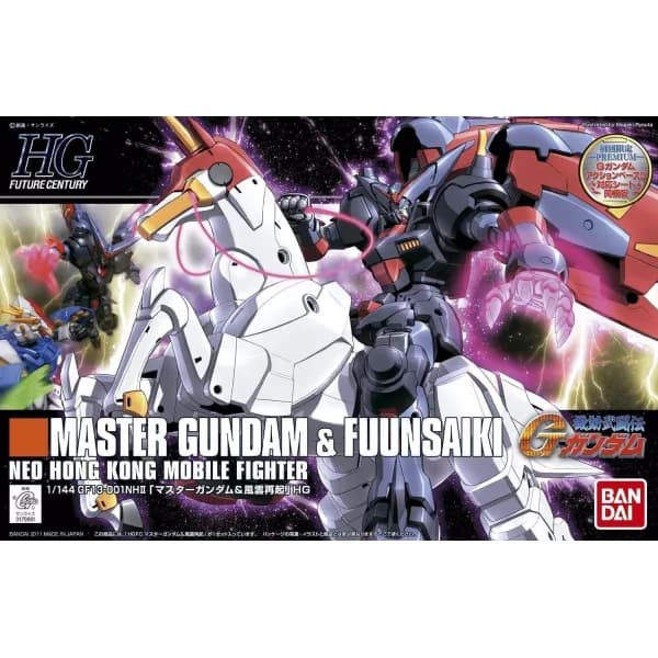 HGFC Master Gundam And Fuunsaiki Box 29